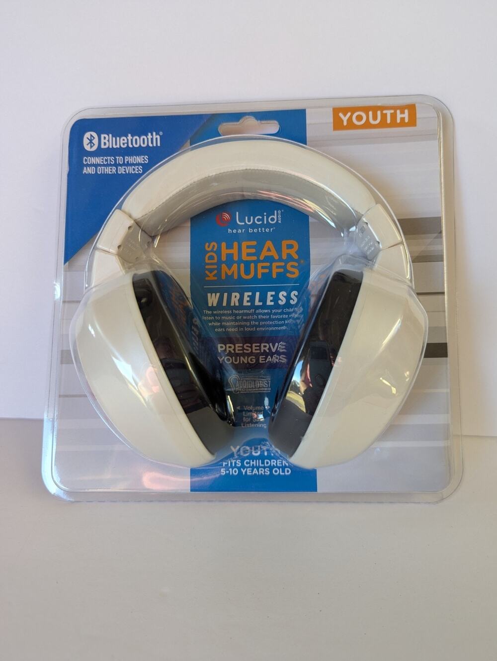 LUCID Audio Kids Hear Muffs Muffles Noises for Ages 5 -10